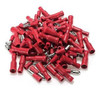 100pcs Bala Doble Macho Y Hembra Aislado Conector Terminal E 1