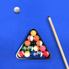Suporte De Bolas De Sinuca De Madeira Maciça Rack Triangular 4