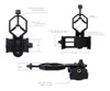Adaptador De Montaje Para Teléfono Celular De 2x Telescopio 3