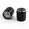 10 Volumen Control Rotatorio Perillas Negro De 6mm De Diámet 3