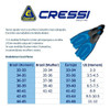 Cressi Pluma Aletas Snorkeling Talle 41/42 3