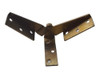 Pivot Para Puerta De Aplicar Doble Hierro Bronce 0