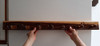 Perchero De Pared Artesanal De Madera Rústico 4