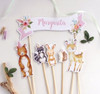 Toppers Cake Adorno Para Torta Animales Del Bosque 4