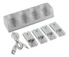 Baterias E Base De Carga Wii 4 Recarregáveis 2800 Mah 0