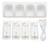 Baterias E Base De Carga Wii 4 Recarregáveis 2800 Mah 3