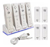 Baterias E Base De Carga Wii 4 Recarregáveis 2800 Mah 5