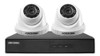 Camara Kit Hikvision Dvr 7104 4 Ch + 2 Domos 720p 1