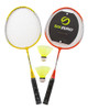 Set De Badminton Sixzero Junior Niños 2 Raquetas 2 Plumas 0
