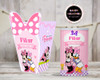 Kit Imprimible Minnie Daisy Boutique Con Textos Editables 4