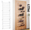 36pair Blanco Zapato De La Puerta Estante Colgante De Pared 0