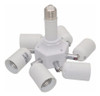 Adaptador De Socket Candelabro Base Luz Lámpara Bombilla Tit 2