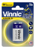 Bateria Pila 9v Alcalina Vinnic Blister Cerrado X 1 Unidad 0