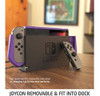 Mumba Estuche Acoplable Para Nintendo Switch Tpu Grip Funda 4