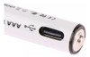 Pack X4 Pilas Aaa Recargables Puerto Tipo-c Mas Cable Cargar 4