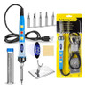 Kit De Ferro De Solda De Temperatura Ajustável, Display Lcd 0