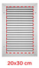 Rejilla De Ventilacion 20x30 Fija - Retorno / Extraccion 2