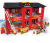 Flokys Estación De Bombero Con 2 Figuras Original 1