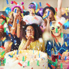 Balões De Mesa Glitter Confetti Flash 5