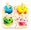 Hape Puzzle Creativo Con Clavijas 0