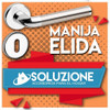 Manija Picaporte Doble Balancin Bronce Elida Terra Oferta !! 2