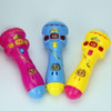 Brinquedo Infantil Microfone Luzes Leds Piscando Mini Globo 2