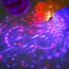 Brinquedo Infantil Microfone Luzes Leds Piscando Mini Globo 3