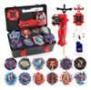 Juego De Spinning Tops Con 12 Piezas Y 3 Lanzadores 0