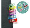 Kit 40 Mini Prendedor Tecido Clip Alinhava Costura Patchwork 2