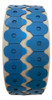 Pads/pastilhas/adesivo Ótico Meio Aro 20mm Azul 2000 Pc 0