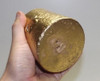 Antigo Peso Balança 5kg / Ferro Dourado - 02 3 Antigo Peso Balança 5kg / Ferro Dourado - 02 3