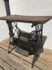 Mesa De Madera Con Base De Máquina Singer 5