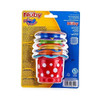Nuby 5piece Splish Splash Bath Time Stacking Cups 2