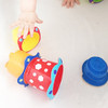 Nuby 5piece Splish Splash Bath Time Stacking Cups 3