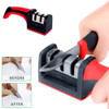 Afilador De Cuchillos Tijeras Manual Mango Ergonómico 2