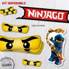Kit Imprimible Cumpleaños Ninjago Personalizado 2