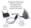 Mount Genie Soporte De Pared Simple Integrado Para 5