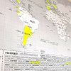 Mapa Marcando El Mundo, Lámina Para Resaltar Tus Viajes 4