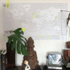 Mapa Marcando El Mundo, Lámina Para Resaltar Tus Viajes 5