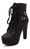 Susanny Botas De Tobillo Para Mujer De Otoño, Redondas, Con 0