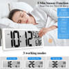 Reloj De Pared Digital Grande De 14.2 Pulgadas, Despertador 4