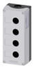 Caja Plástica Vacía Sirius Act, Gris Para 4 Elementos 0