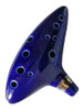 12 Furos Ocarina Cerâmica Soprano Legend Of Salda Flauta Azu 3