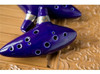 12 Furos Ocarina Cerâmica Soprano Legend Of Salda Flauta Azu 4