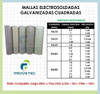 Malla Electrosoldada Galvanizada Tejido Alambre 10x10 0,9mm 1