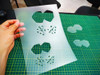Kit Stencil Aerografia Cartas E Dados 5
