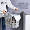 Cesto Canasto Ropa Sucia Organizador Plastico Plegable !! 3