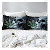 Feelyou Marijuana Weed Leaf King Size Juego De Funda De Edre 4