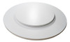 Prato / Centro/ Tabua Giratório Para Mesa Mdf 60 Cm - Branco 3