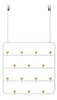 Multi Organizador Sobre Puerta Blanco Estique 2